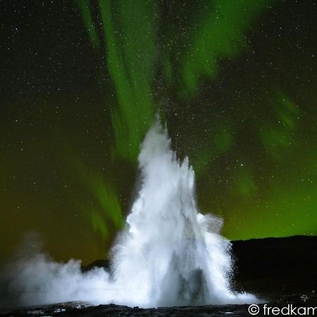 Skalinn Between Gullfoss And Geysir - Myrkholt Farm Haukadalur Zewnętrze zdjęcie